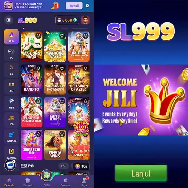 sl999 Tangkapan Layar - Resmi